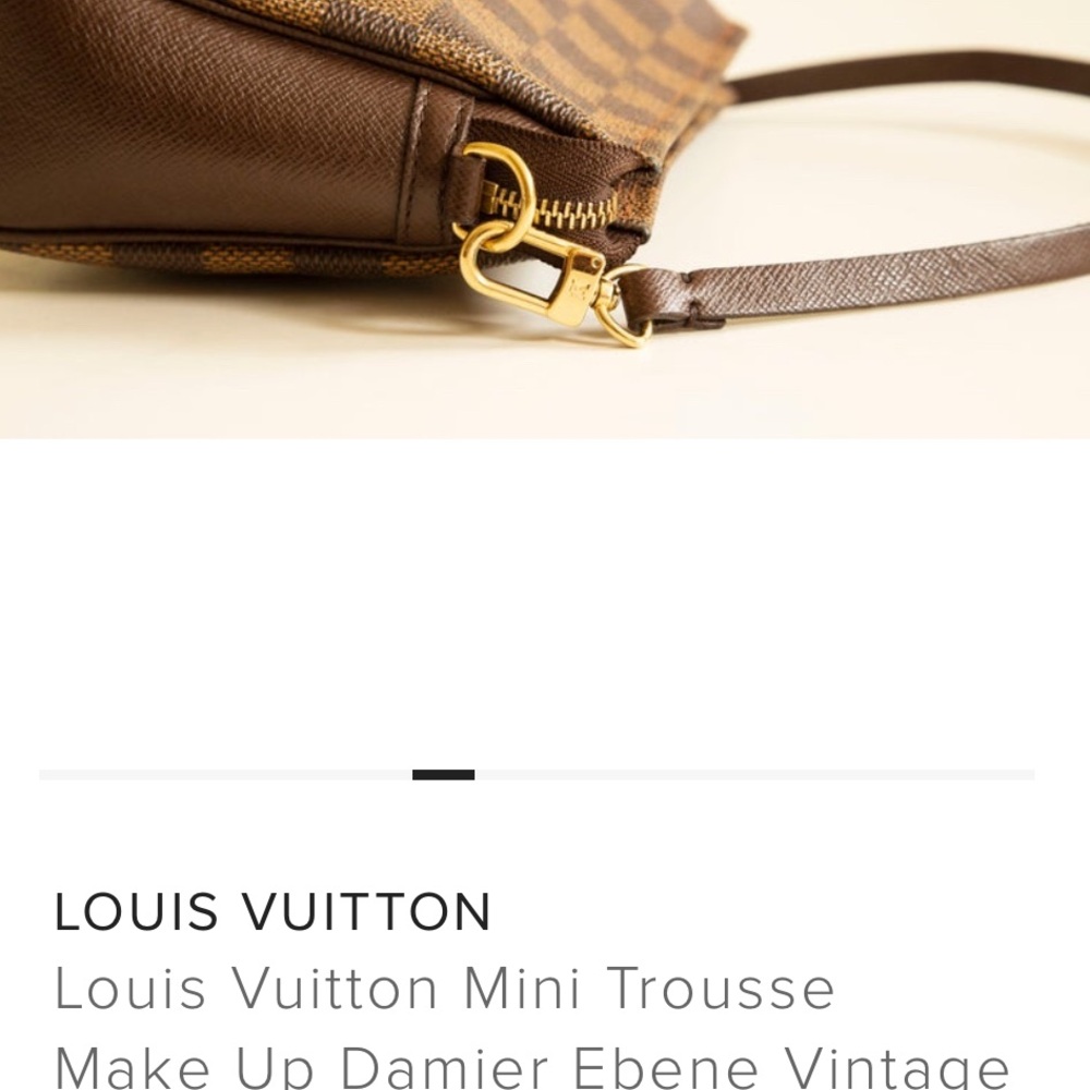 Brown Checkered Shoulder Bag - Picture 6 of 15